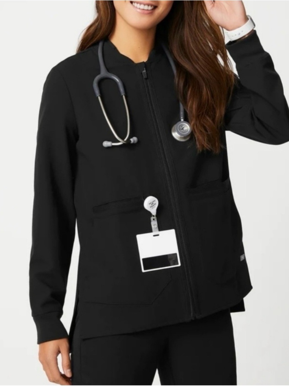 Figs Bellery Scrub Jacket - size XS